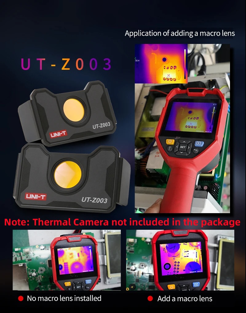 ​UNI-T UT-Z003 Macro Lens for  - đánh giá và giá Electronics Repair Images
