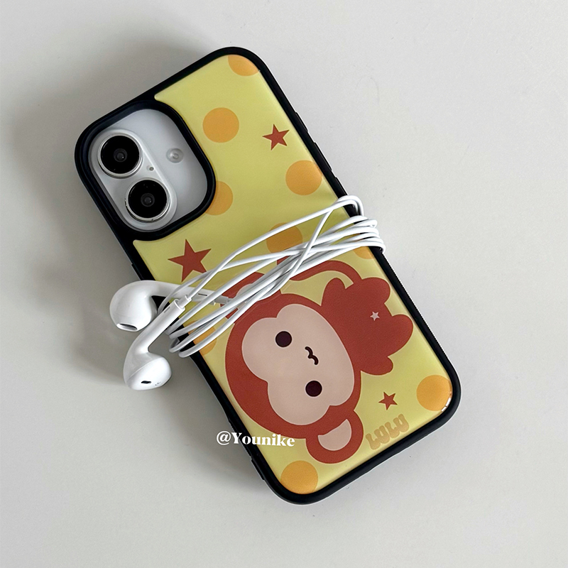 Korean Ins Cute Polka Dots Mon - đánh giá và giá Back Cover Adhesive
