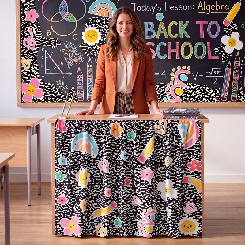 VIKAMA Back To School Cartoon  - đánh giá và giá Back Cover Adhesive