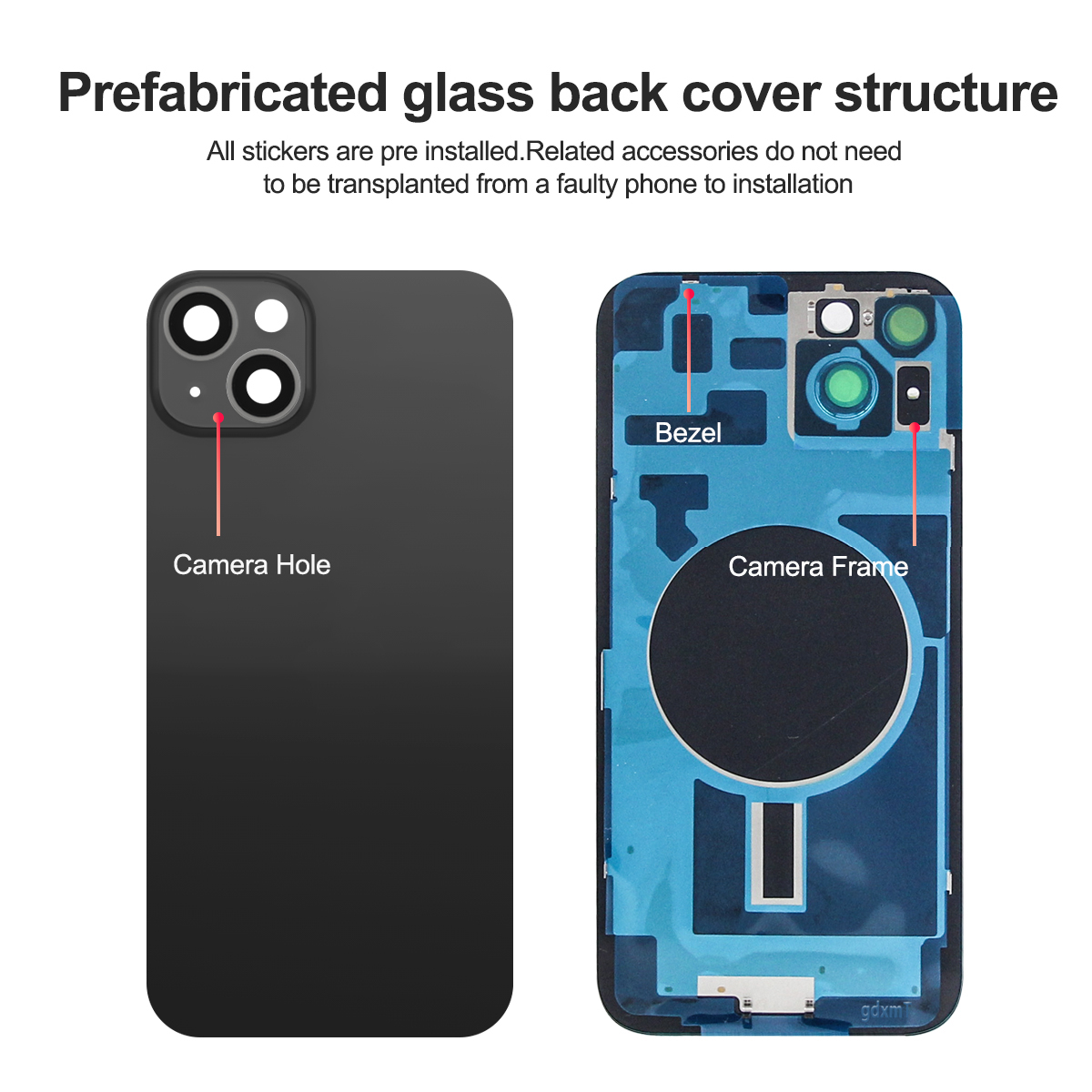 For iPhone 14 Back Glass Panel - đánh giá và giá Phone Battery Replacement