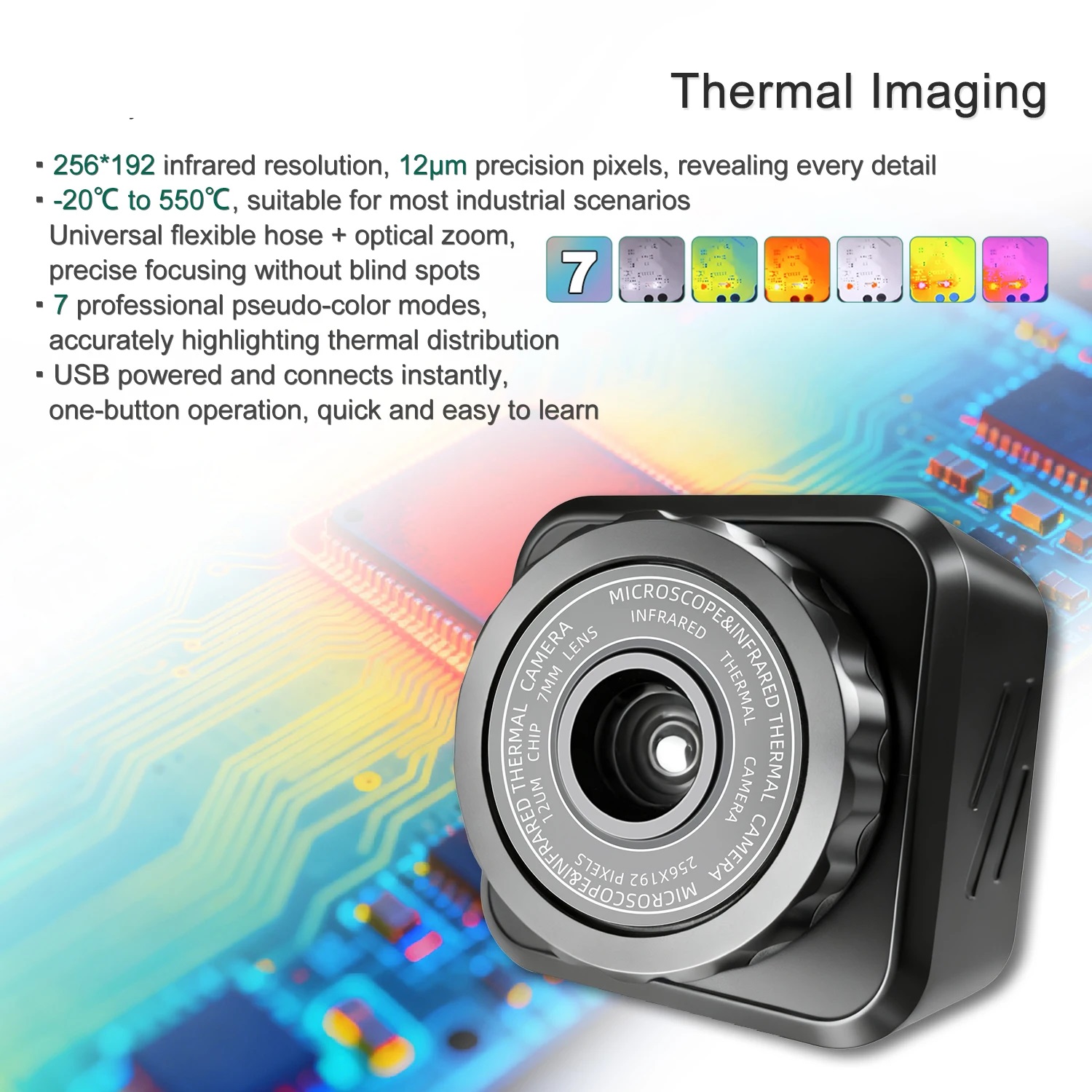 YIZHAN Thermal Imager 256*192  - đánh giá và giá Electronics Repair Images