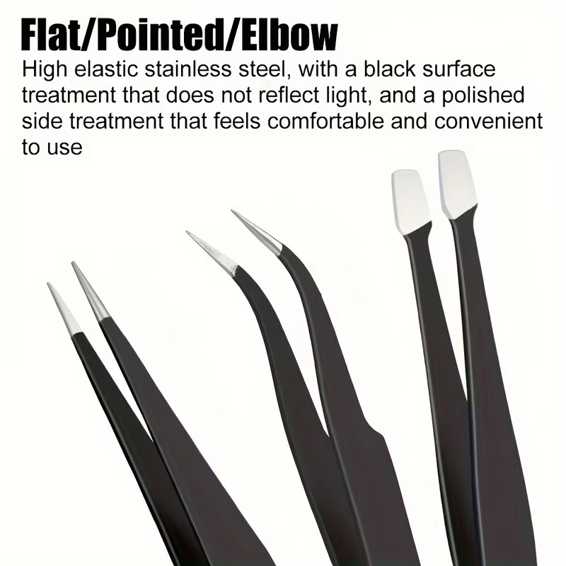 4Pcs ESD Precision Tweezer Set - đánh giá và giá Smd Tweezer Set